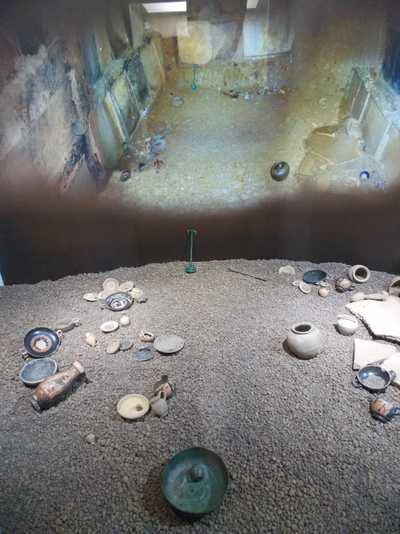 prehistoric and pre-roman section of Museo Civico Nepi