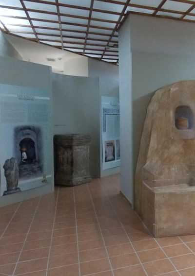 roman section of museo civico nepi
