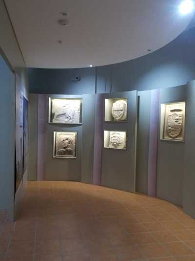 medieval and renaissance section of museo civico nepi