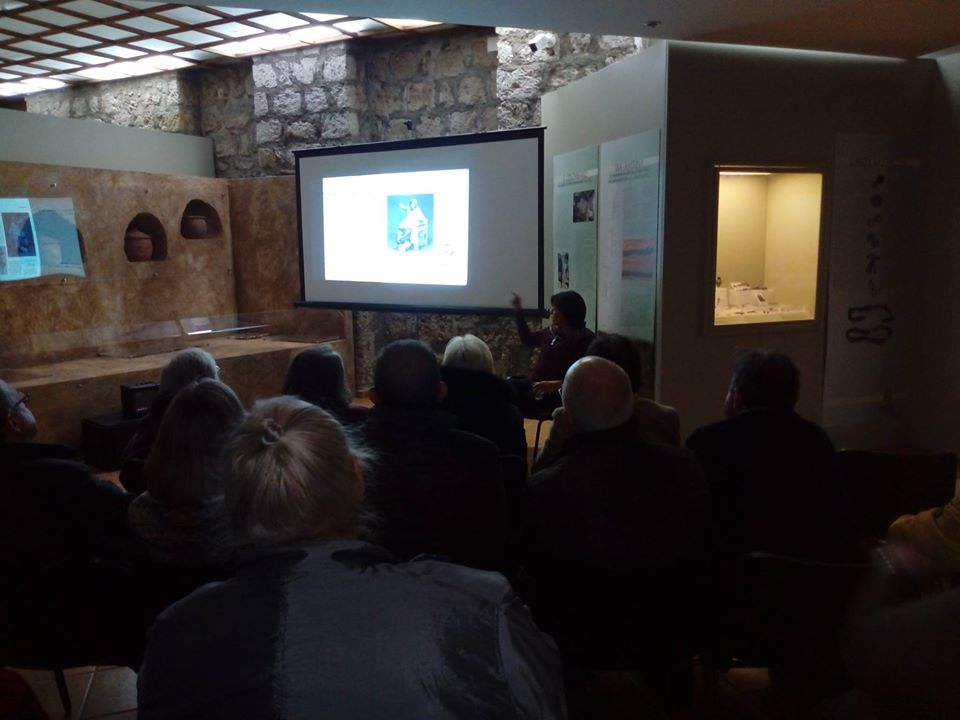 An educational activity inside our museum